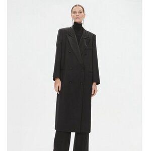 NWT Boss Hugo Boss Caleco Double Breasted Wool Long Coat